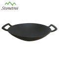 Farbe Emaille Wok